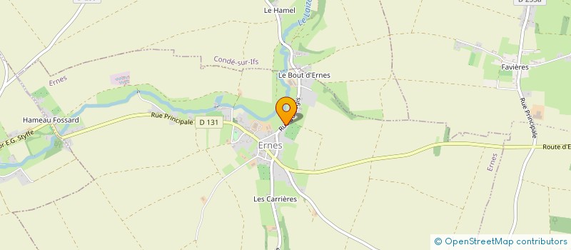 localisation de l'entreprise LC BATIMO  ERNES