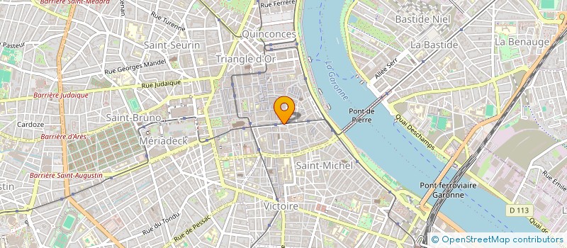 localisation de l'entreprise LC BEAUTE  BORDEAUX