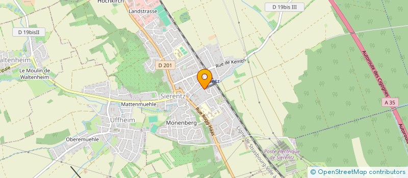 localisation de l'entreprise LC CARE SOLUTIONS  SIERENTZ