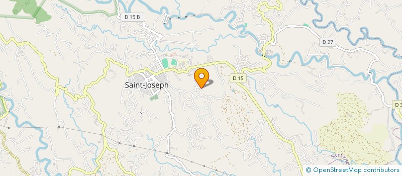 localisation de l'entreprise LC CHARPENTES SAS  SAINT-JOSEPH