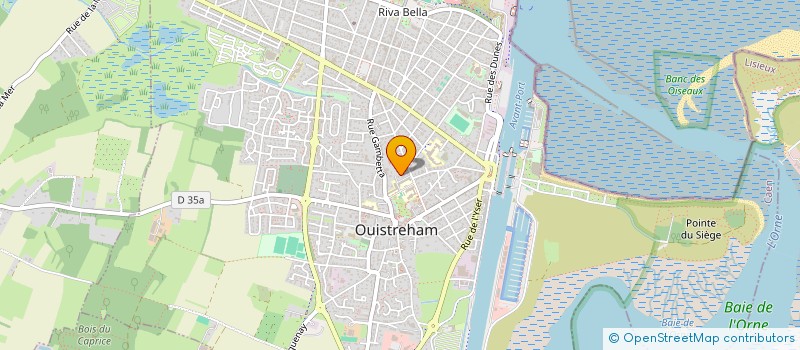 localisation de l'entreprise LC CLEMENCEAU  OUISTREHAM