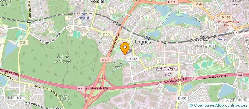 localisation de l'entreprise LC COACH à LOGNES