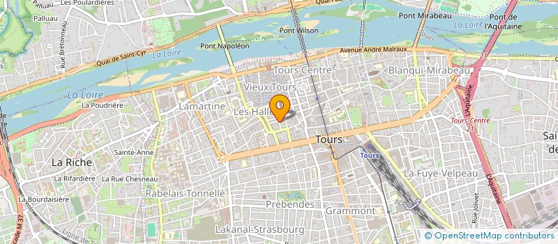 localisation de l'entreprise LC COBA INVEST  TOURS