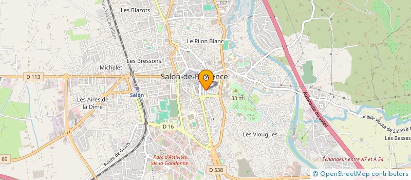 localisation de l'entreprise LC COIFFURE à SALON-DE-PROVENCE
