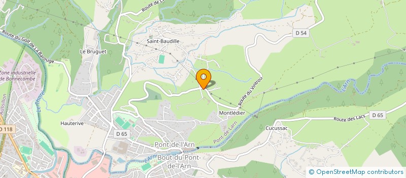 localisation de l'entreprise LC CONCEPT  PONT-DE-L ARN