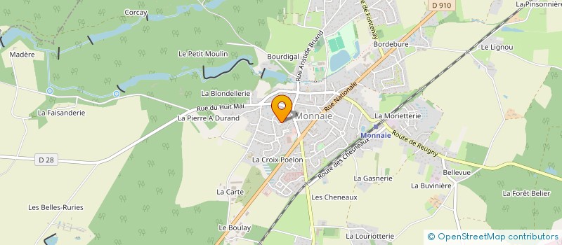 localisation de l'entreprise LC CONCEPT  MONNAIE