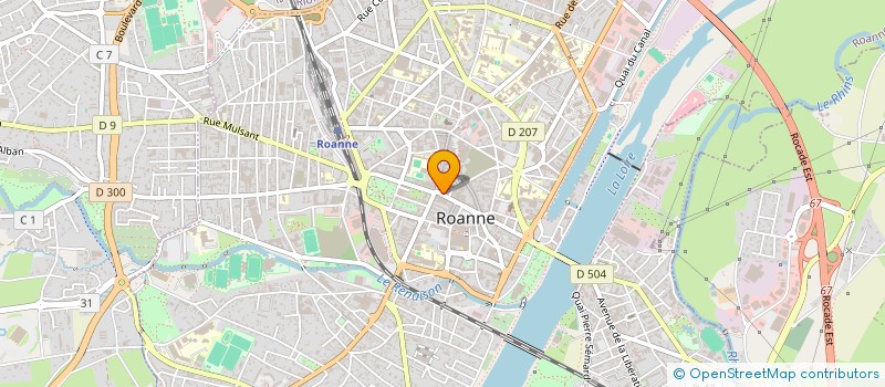 localisation de l'entreprise LC CONCEPT SERVICES à ROANNE