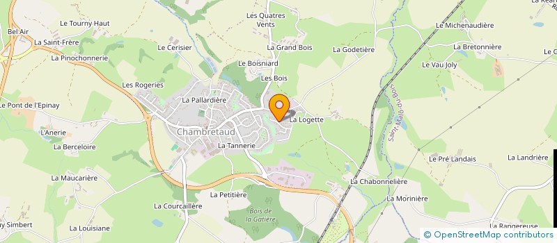 localisation de l'entreprise LC CONSEIL  CHANVERRIE