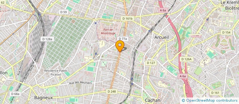 localisation de l'entreprise LC-CONSEIL  GENNEVILLIERS