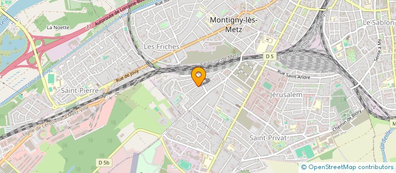 localisation de l'entreprise LC CONSEIL IT à MONTIGNY-LES-METZ