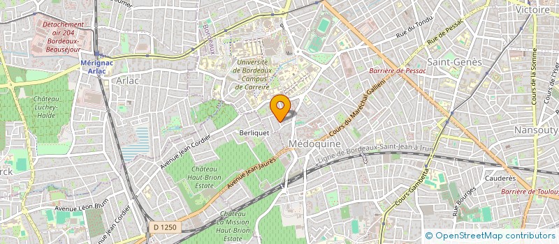 localisation de l'entreprise LC CONSEILS ET SERVICES  BORDEAUX