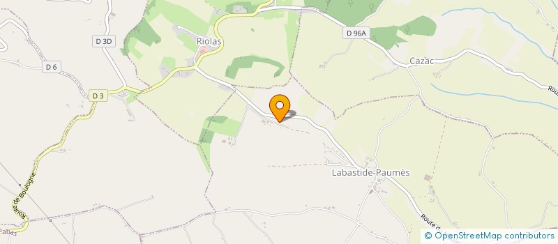 localisation de l'entreprise LC CONSTRUCTION 31 à LABASTIDE-PAUMES