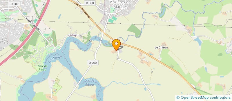 localisation de l'entreprise LC CONSTRUCTION METALLIQUE  MAULEVRIER