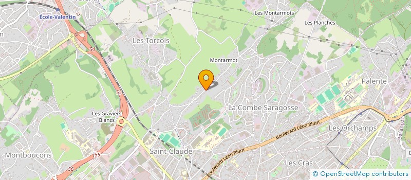 localisation de l'entreprise LC CONSULTANT à BESANCON