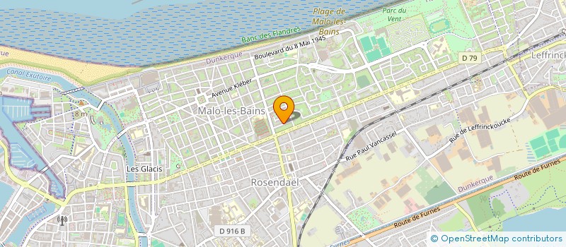 localisation de l'entreprise LC-CV  DUNKERQUE