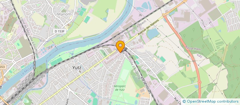 localisation de l'entreprise LC DANSER  YUTZ