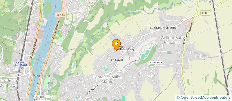 localisation de l'entreprise LC DECO  SAINT-PIERRE-DE-CHANDIEU