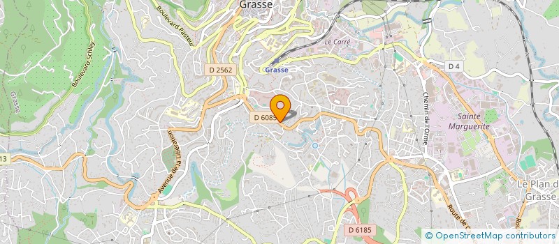 localisation de l'entreprise LC DECORATION  GRASSE