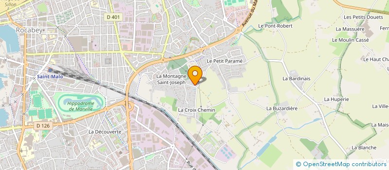 localisation de l'entreprise LC DECORS  SAINT-MALO