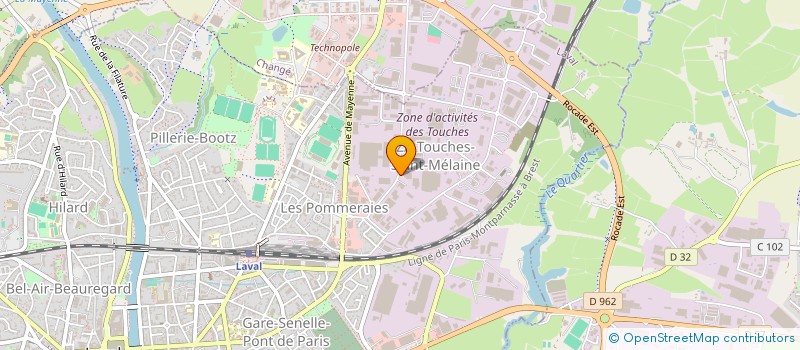localisation de l'entreprise LC DIAGNOSIS à LAVAL