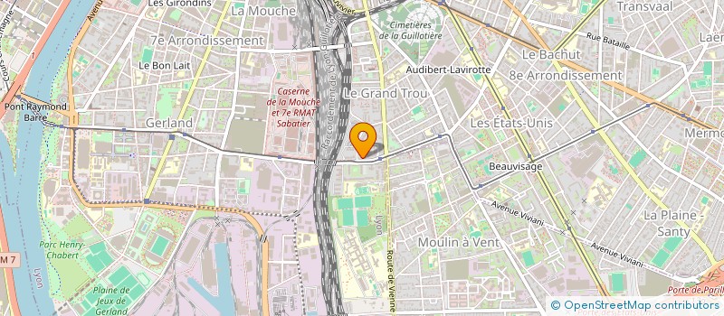 localisation de l'entreprise LC DIAGNOSTICS  LYON