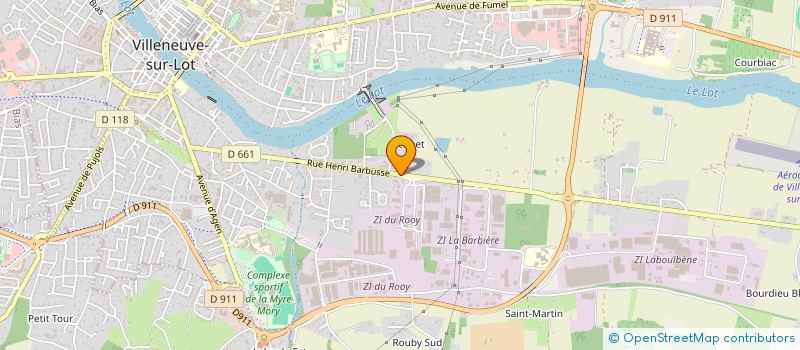 localisation de l'entreprise LC DISTRIBUTION à CASSENEUIL