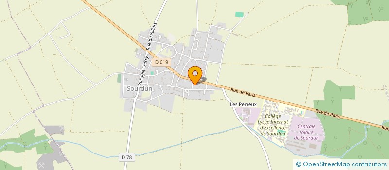 localisation de l'entreprise LC DREAMS  SOURDUN