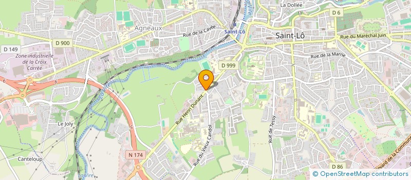 localisation de l'entreprise LC-DUPRAY  SAINT-LO