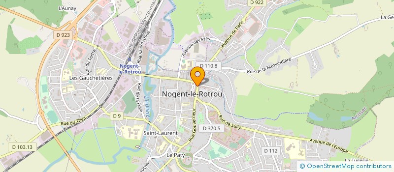 localisation de l'entreprise LC ENTENDRE à NOGENT-LE-ROTROU