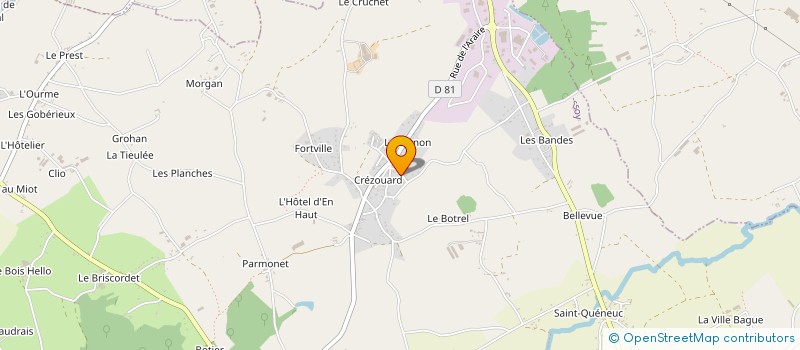 localisation de l'entreprise LC FAMILY  HILLION