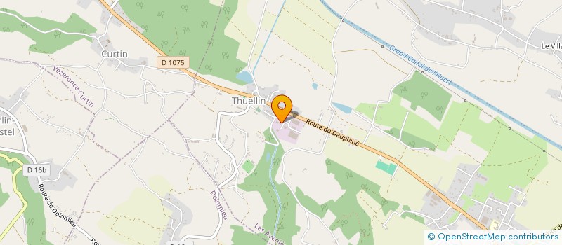 localisation de l'entreprise LC FERRONNERIE  LES AVENIERES VEYRINS-THUELLIN