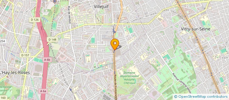 localisation de l'entreprise LC FITNESS VILLEJUIF  VILLEJUIF