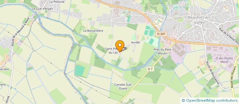 localisation de l'entreprise LC FORMATION à BEAUFORT-EN-ANJOU