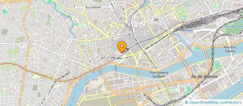 localisation de l'entreprise LC FORMATION à NANTES