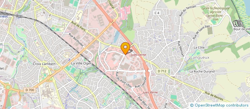 localisation de l'entreprise LC GROUPE  LANGUEUX