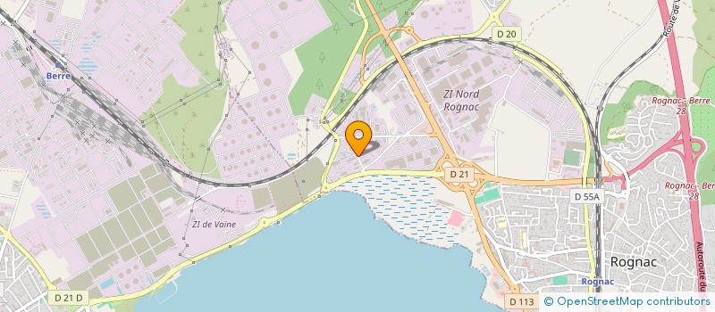 localisation de l'entreprise LC GROUPE  ROGNAC