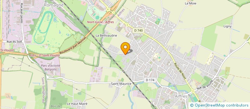 localisation de l'entreprise LC HOLDING  AIFFRES