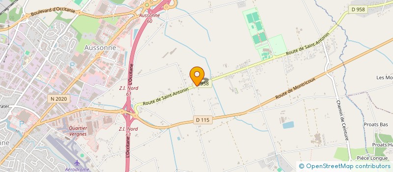 localisation de l'entreprise LC IMMO  MONTAUBAN