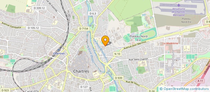 localisation de l'entreprise LC IMMO à CHARTRES