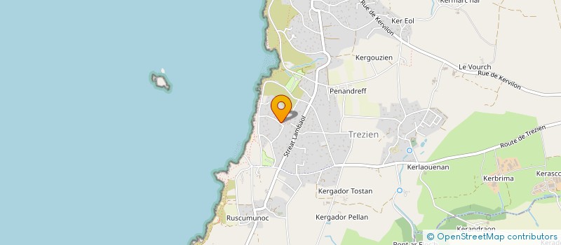 localisation de l'entreprise LC IMMOBILIER  PLOUARZEL