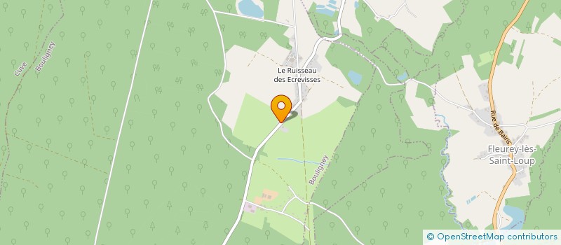 localisation de l'entreprise LC IMMOBILIER  BOULIGNEY