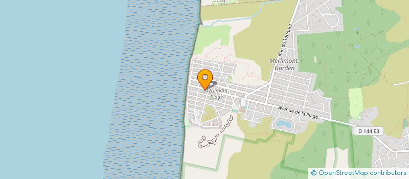 localisation de l'entreprise LC IMMOBILIER à MERLIMONT