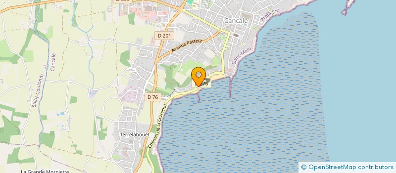 localisation de l'entreprise LC IMMOBILIER  CANCALE