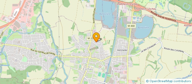 localisation de l'entreprise LC IMMOBILIIER  ESCHAU