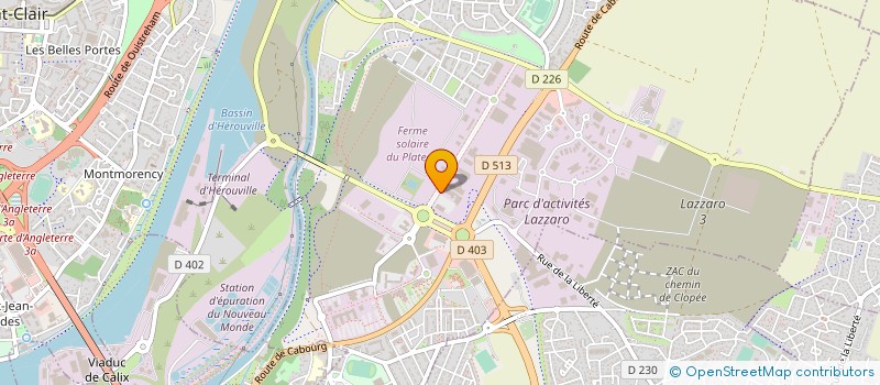 localisation de l'entreprise LC INODRY  COLOMBELLES