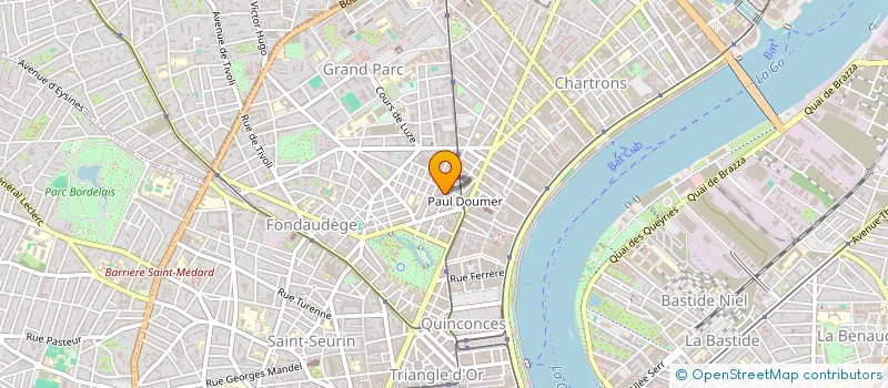 localisation de l'entreprise LC INSTRUMENTS à BORDEAUX