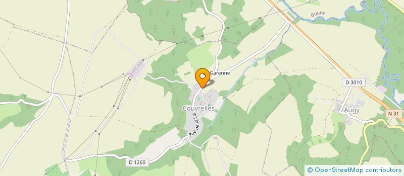 localisation de l'entreprise LC INVEST 1  COUVRELLES