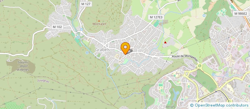 localisation de l'entreprise LC INVEST  GRABELS