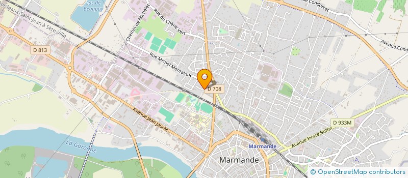 localisation de l'entreprise LC INVEST  MARMANDE