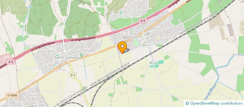 localisation de l'entreprise LC INVEST  BEZOUCE